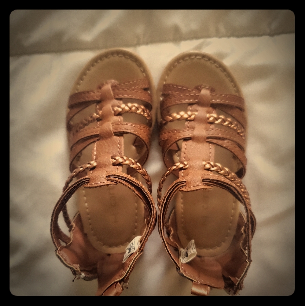 Brown sandals